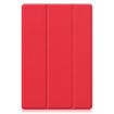 Samsung Galaxy Tab A8 2021 Red Leather Tablet Case with Holder - 2