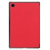 Samsung Galaxy Tab A8 2021 Red Leather Tablet Case with Holder - 3