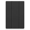 Samsung Galaxy Tab A8 2021 SM-X205 Leather Tablet Case Black 3-Fold Holder - 2
