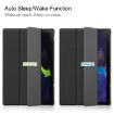 Samsung Galaxy Tab A8 2021 SM-X205 Leather Tablet Case Black 3-Fold Holder - 4