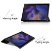 Samsung Galaxy Tab A8 2021 SM-X205 Leather Tablet Case Black 3-Fold Holder - 5