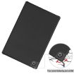 Samsung Galaxy Tab A8 2021 SM-X205 Leather Tablet Case Black 3-Fold Holder - 6