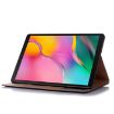 Samsung Galaxy Tab A7 T500 Retro Leather Case - Black - 4