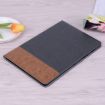 Samsung Galaxy Tab A7 T500 Leather Case, Dark Grey, Cross Texture - 7