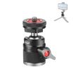 PULUZ Aluminum Alloy Ball Head Tripod Mount with Cold Shoe - US Stock - 1