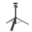 PULUZ 1.4m Selfie Stick Tripod with Phone Clip for Vlog & Live Streaming - 2