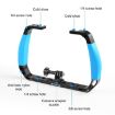 PULUZ Dual Silicone Handles Diving Rig for GoPro, DJI OSMO, Insta360 - 4