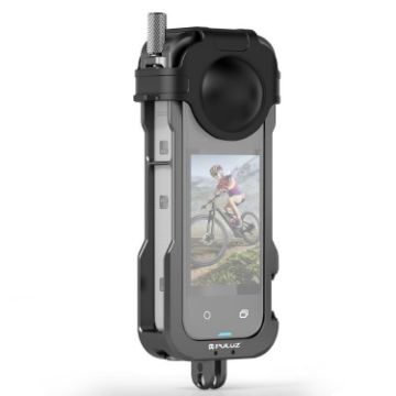 Insta360 X4 PULUZ Metal Protective Cage with Lens Cover - US Warehouse - 1