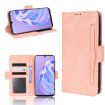 Ulefone Note 6/6P Pink Calf Pattern Leather Phone Case Skin Feel - 1