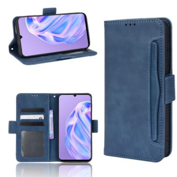 Ulefone Note 6/6P Blue Calf Pattern Leather Phone Case - 1
