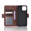 Ulefone Note 6/6P Brown Leather Phone Case - Calf Pattern Skin Feel - 4