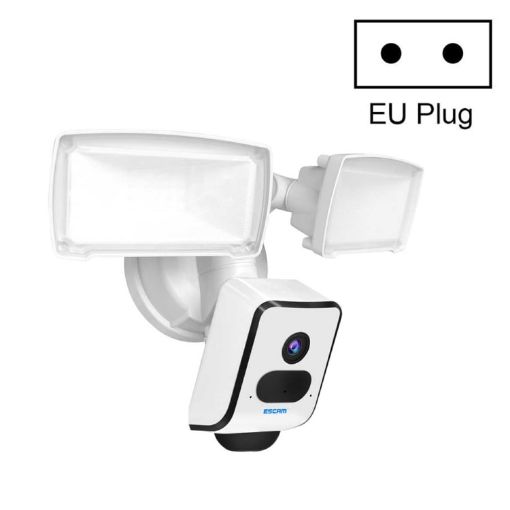 ESCAM QF612 3MP WiFi IP Camera & Floodlight with Night Vision (EU Plug) - 1