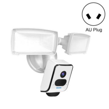 ESCAM QF612 3MP WiFi IP Camera & Floodlight with Night Vision (AU Plug) - 1