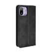 Ulefone Note 6/6P Leather Case - Magnetic Buckle, Retro Texture, Black - 3
