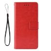 Ulefone Armor X9 Red Leather Phone Case - Retro Crazy Horse Texture - 2
