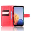 Ulefone Armor X9 Red Leather Phone Case - Retro Crazy Horse Texture - 5