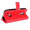 Ulefone Armor X9 Red Leather Phone Case - Retro Crazy Horse Texture - 6