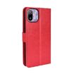 Ulefone Note 6/6P Red Retro Leather Phone Case - Crazy Horse Texture - 3