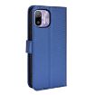 Ulefone Note 6/6P Blue Diamond Texture Leather Phone Case - 3
