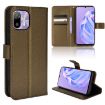 Ulefone Note 6/6P Diamond Texture Leather Case - Copper - 1