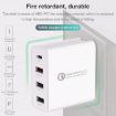 A3 PD 18W USB-C + QC3.0 USB Dual Interface Travel Charger - 5