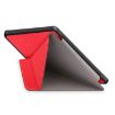 KOBO Libra2 2021 Red Multi-folding Leather Tablet Case - 4