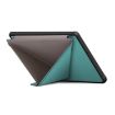 KOBO Libra2 2021 Dark Green Multi-folding Leather Tablet Case - 3