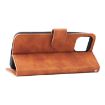 Ulefone Note 6 Brown Magnetic Flip Leather Phone Case Skin Feel - 4