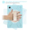 Samsung Galaxy Tab A8 10.5 2021 Case, Silicone + PC, Ice Blue - 3