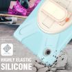 Samsung Galaxy Tab A8 10.5 2021 Case, Silicone + PC, Ice Blue - 6