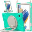 Samsung Galaxy Tab A8 10.5 2021 Case, Silicone + PC, Mint Green - 1