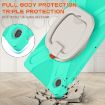 Samsung Galaxy Tab A8 10.5 2021 Case, Silicone + PC, Mint Green - 6