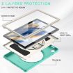 Samsung Galaxy Tab A8 10.5 2021 Shockproof Case Mint Green TPU + PC - 4