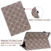 Samsung Galaxy Tab A8 10.5 2021 Brown Leather Case with Holder - 6