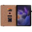 Samsung Galaxy Tab A8 10.5 2021 Blue Leather Case with Holder - 3