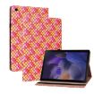 Samsung Galaxy Tab A8 10.5 2021 Rose Red Leather Case with Holder - 1