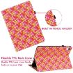 Samsung Galaxy Tab A8 10.5 2021 Rose Red Leather Case with Holder - 6