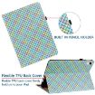 Samsung Galaxy Tab A7 10.4 2020 Rainbow Leather Tablet Case - 6