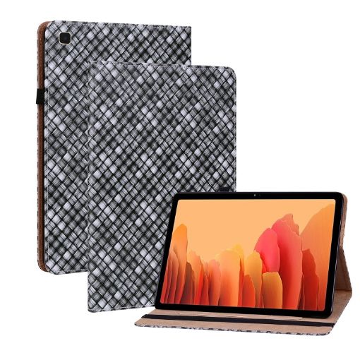 Samsung Galaxy Tab A7 10.4 2020 Black Leather Tablet Case - 1