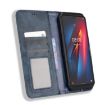 Ulefone Armor 8 Blue Leather Phone Case with Magnetic Buckle Retro Texture - 5