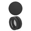 AirTag Pet Collar Case - Anti-scratch Shockproof Silicone, Black, 35.9mm - 1
