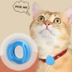 AirTag Pet Collar Case - Anti-scratch Shockproof Silicone, White, 35.9mm - 7