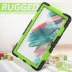 Samsung Galaxy Tab A8 10.5 2021 X200/X205 Silicone PC Case Yellow Green - 5
