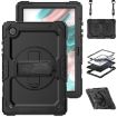 Samsung Galaxy Tab A8 10.5 2021 X200/X205 Black Silicone PC Case - 1