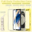 Samsung Galaxy Tab A8 10.5 2021 X200/X205 Silicone PC Case Beige/Yellow - 4