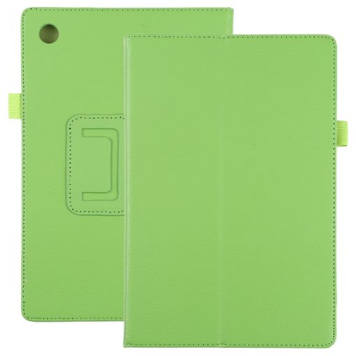 Samsung Galaxy Tab A8 10.5 2021 Green Leather Tablet Case - 1
