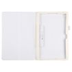 Samsung Galaxy Tab A8 10.5 2021 White Leather Tablet Case - 4