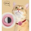 Green Silicone Protective Case with Light for AirTag Pet Collar Tracker - 6