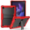 Shockproof Red/Black Case for Samsung Galaxy Tab A8 10.5 2021 with Holder - 1