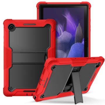 Shockproof Red/Black Case for Samsung Galaxy Tab A8 10.5 2021 with Holder - 1